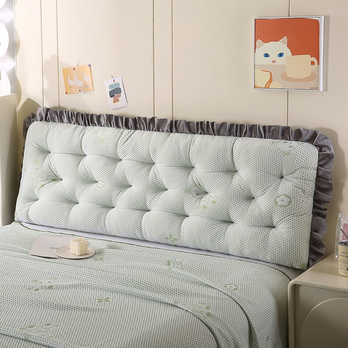 91家纺网 家纺一手货源 找家纺 （总）永光家居 2025新款凉感韩版靠垫 床头靠枕抱枕软包榻榻米（不供多多）