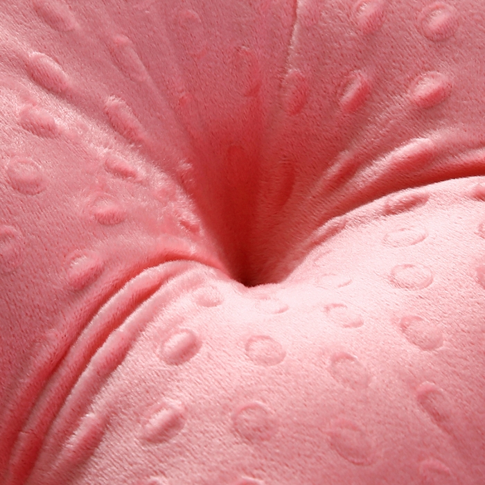 91家纺网 家纺一手货源 找家纺 永光家居 2025新款绒豆豆床头靠垫 韩版床上软包靠枕抱枕（不供多多） 绒豆豆-玉色