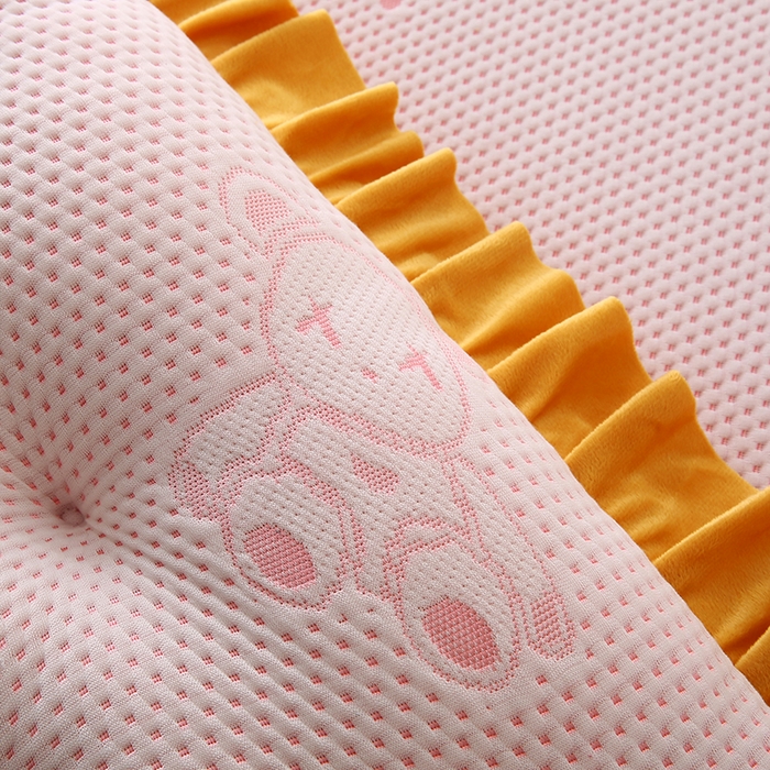 91家纺网 家纺一手货源 找家纺 永光家居 2025新款凉感韩版靠垫 床头靠枕抱枕软包榻榻米（不供多多） 粉色