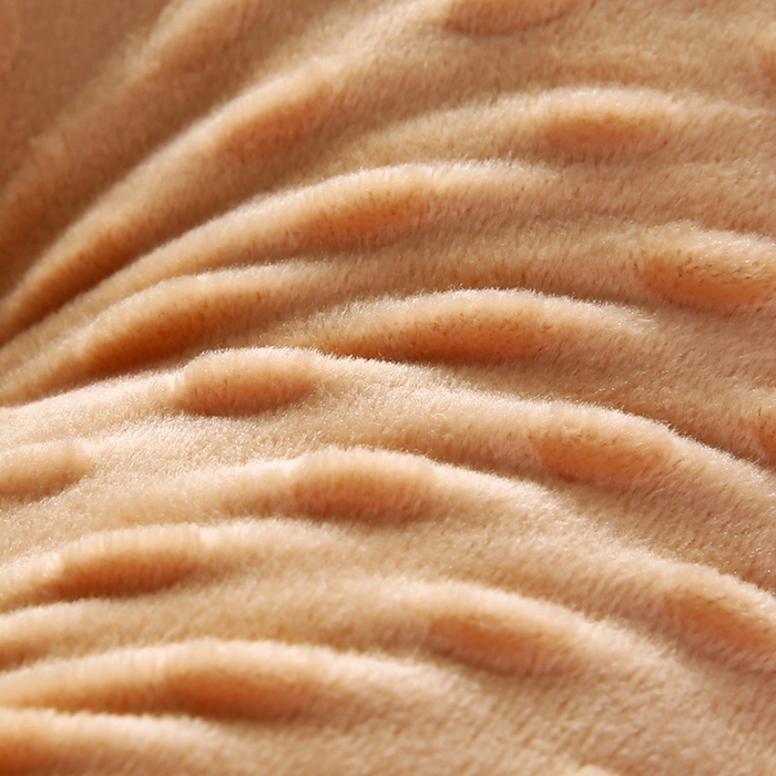 91家纺网 家纺一手货源 找家纺 永光家居 2025新款绒豆豆床头靠垫 韩版床上软包靠枕抱枕（不供多多） 绒豆豆-咖色