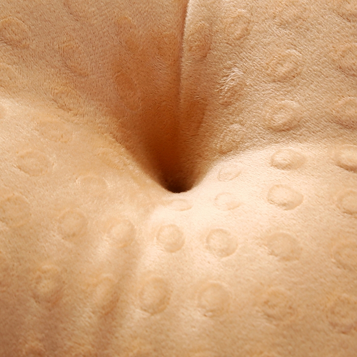 91家纺网 家纺一手货源 找家纺 永光家居 2025新款绒豆豆床头靠垫 韩版床上软包靠枕抱枕（不供多多） 绒豆豆-咖色