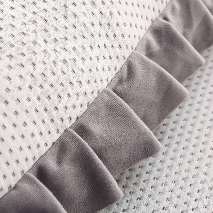 91家纺网 家纺一手货源 找家纺 永光家居 2025新款凉感韩版靠垫 床头靠枕抱枕软包榻榻米（不供多多） 灰色