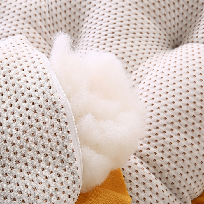 91家纺网 家纺一手货源 找家纺 永光家居 2025新款凉感韩版靠垫 床头靠枕抱枕软包榻榻米（不供多多） 咖色