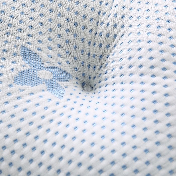 91家纺网 家纺一手货源 找家纺 永光家居 2025新款凉感韩版靠垫 床头靠枕抱枕软包榻榻米（不供多多） 蓝色