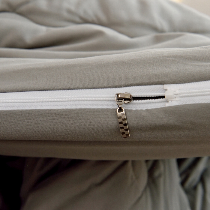 91家纺网 家纺一手货源 找家纺 （总）水妙家纺 2025新款学生上下铺拉链款二合一棉花子母被新疆棉花冬被被芯四季通用单被芯