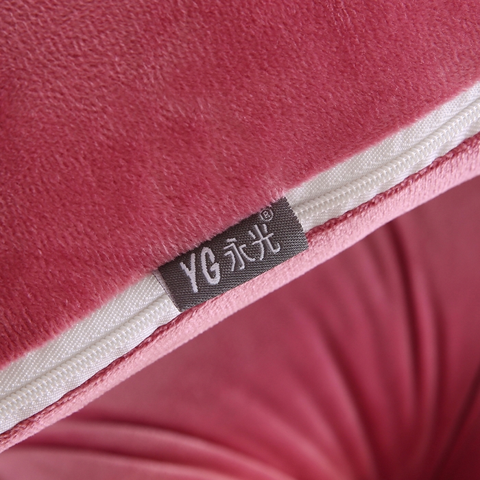 91家纺网 家纺一手货源 找家纺 永光家居 2025新款熊耳朵靠枕 床头靠垫抱枕榻榻米软包 （专利款 不供多多） 熊耳 豆沙