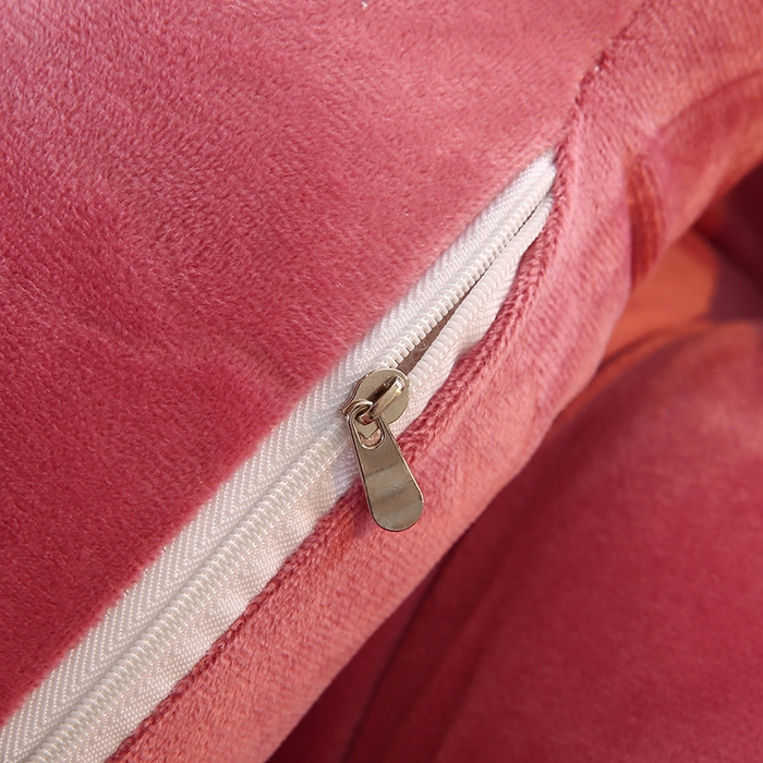 91家纺网 家纺一手货源 找家纺 永光家居 2025新款熊耳朵靠枕 床头靠垫抱枕榻榻米软包 （专利款 不供多多） 熊耳 豆沙