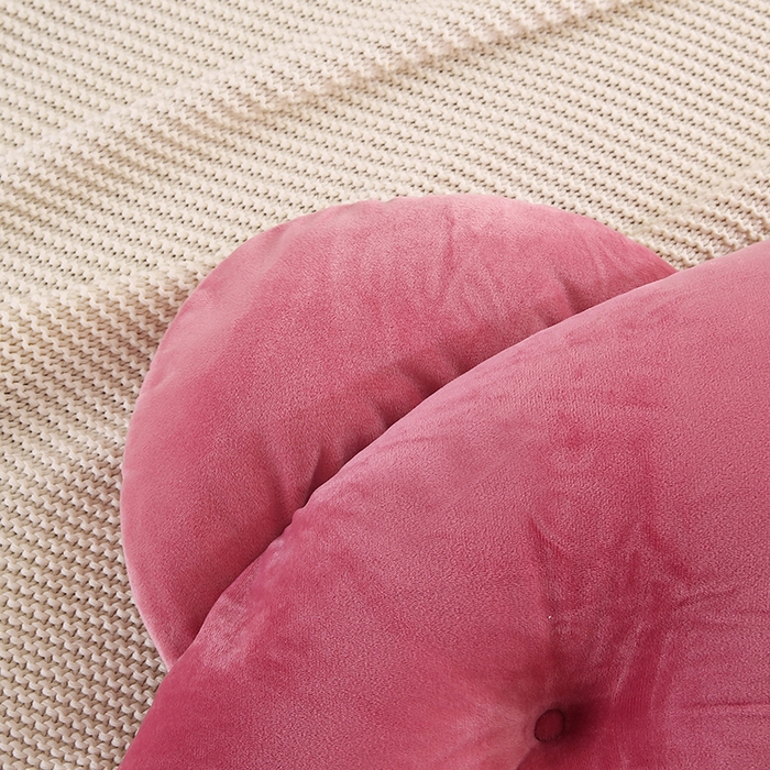 91家纺网 家纺一手货源 找家纺 永光家居 2025新款熊耳朵靠枕 床头靠垫抱枕榻榻米软包 （专利款 不供多多） 熊耳 豆沙