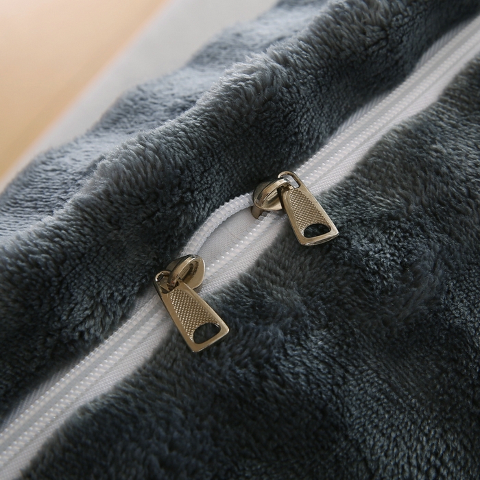 91家纺网 家纺一手货源 找家纺 永光家居 2025新款兔兔绒撸猫感靠背 床头靠垫抱枕床上软包（不供多多） 兔绒 深灰