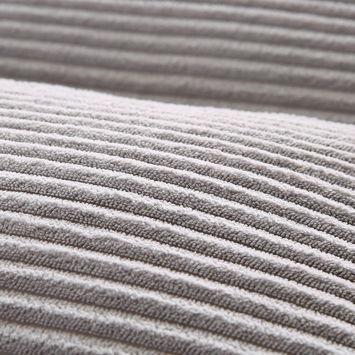 91家纺网 家纺一手货源 找家纺 永光家居 2025灯芯绒花瓣靠枕 高端床头靠垫抱枕榻榻米软包（不供多多） 花瓣-浅灰