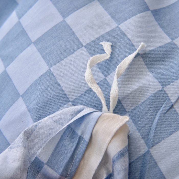 91家纺网 家纺一手货源 找家纺 水妙家纺 2025新款A类全棉拉链床垫套三件套纯棉学生上下铺全包床垫保护套三件套 可订制 床垫套猫达人