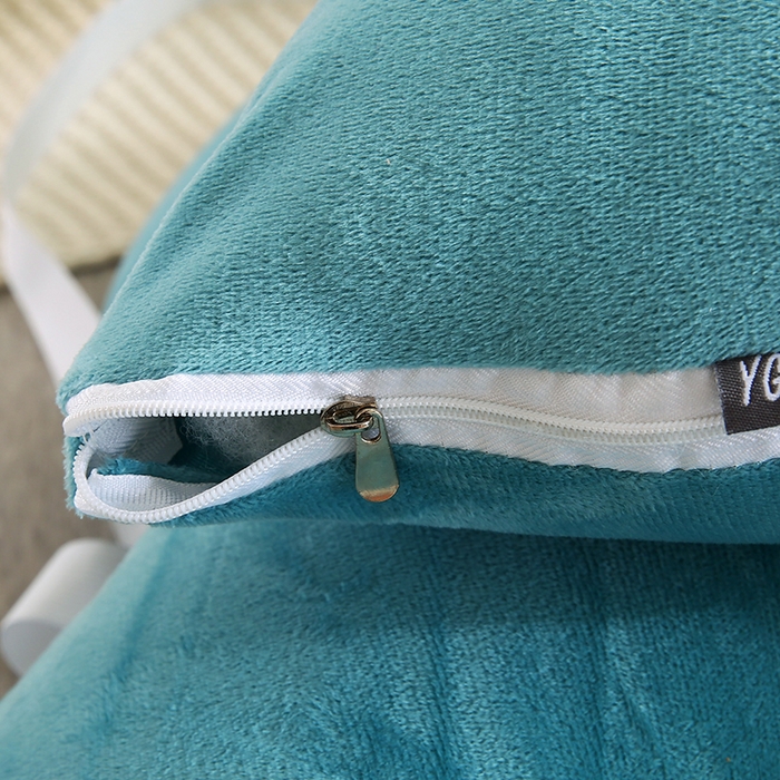 91家纺网 家纺一手货源 找家纺 永光家居 2025新款熊耳朵靠枕 床头靠垫抱枕榻榻米软包 （专利款 不供多多） 熊耳 绿