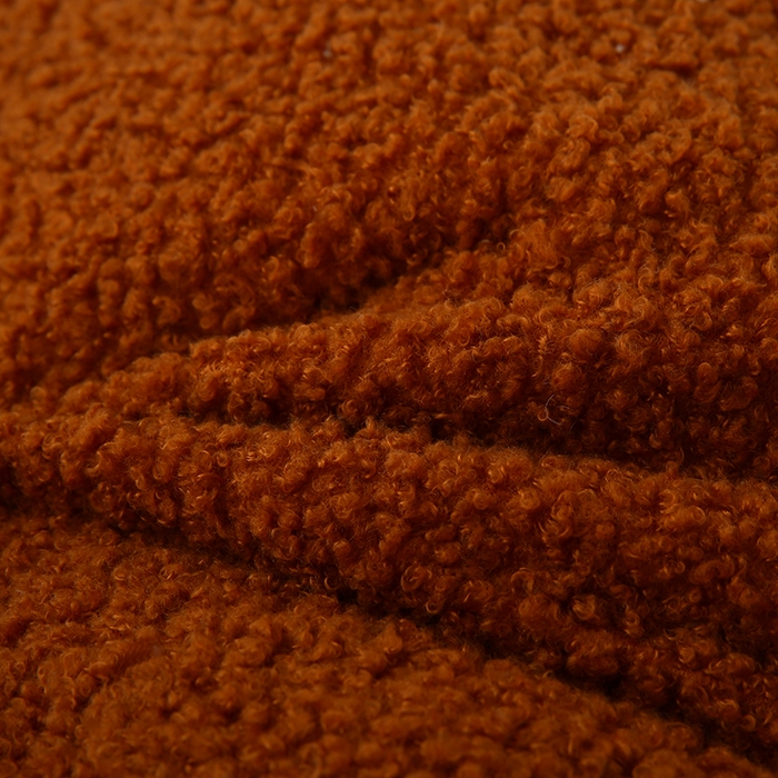 91家纺网 家纺一手货源 找家纺 永光家居 2025新款泰迪绒花瓣靠垫 高端床头靠垫少女心抱枕榻榻米软包（不供多多） 焦糖