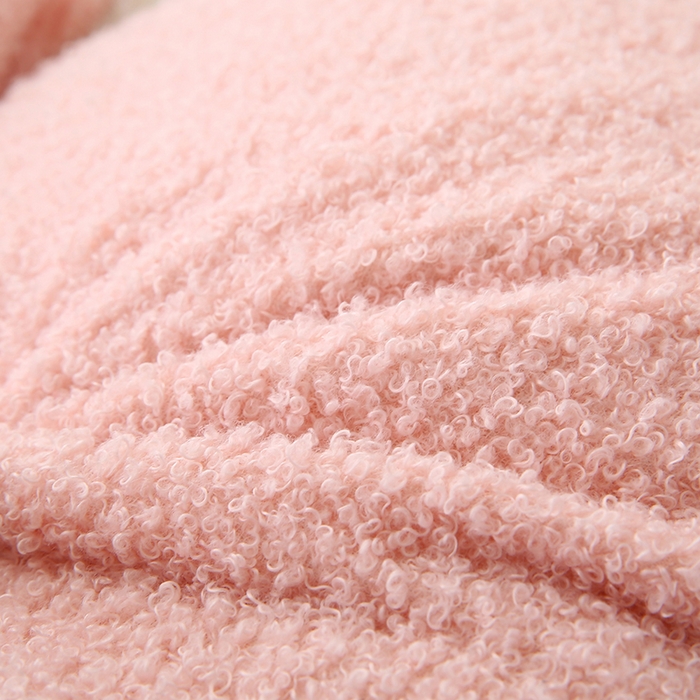 91家纺网 家纺一手货源 找家纺 永光家居 2025新款泰迪绒花瓣靠垫 高端床头靠垫少女心抱枕榻榻米软包（不供多多） 桃粉