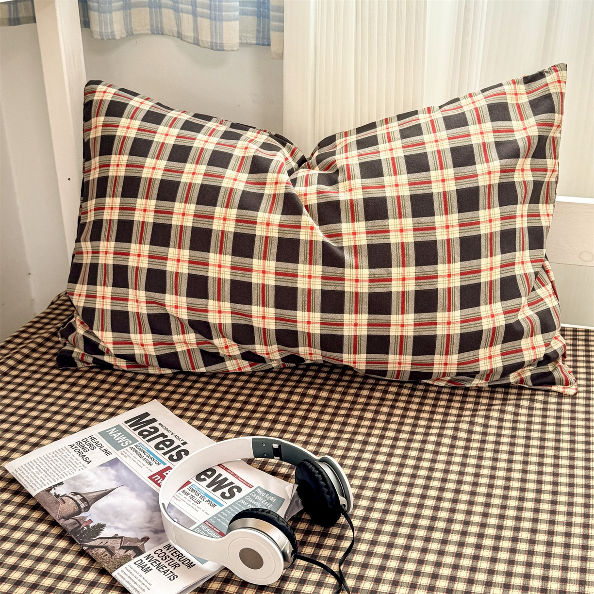 91家纺网 家纺一手货源 找家纺 （总）多品家纺 2025新款水洗棉学生宿舍上下铺大礼包三件套六件套