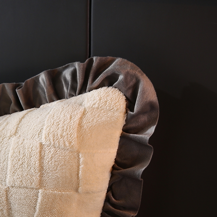 91家纺网 家纺一手货源 找家纺 （总）永光家居 2025新款塔芙绒皇冠靠背 床头靠垫抱枕榻榻米靠枕（专利款 不供多多）