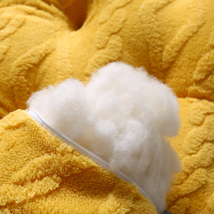 91家纺网 家纺一手货源 找家纺 永光家居 2025新款塔芙绒皇冠靠背 床头靠垫抱枕榻榻米靠枕（专利款 不供多多） 黄灿阳