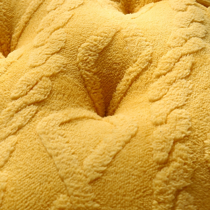 91家纺网 家纺一手货源 找家纺 永光家居 2025新款塔芙绒皇冠靠背 床头靠垫抱枕榻榻米靠枕（专利款 不供多多） 黄灿阳