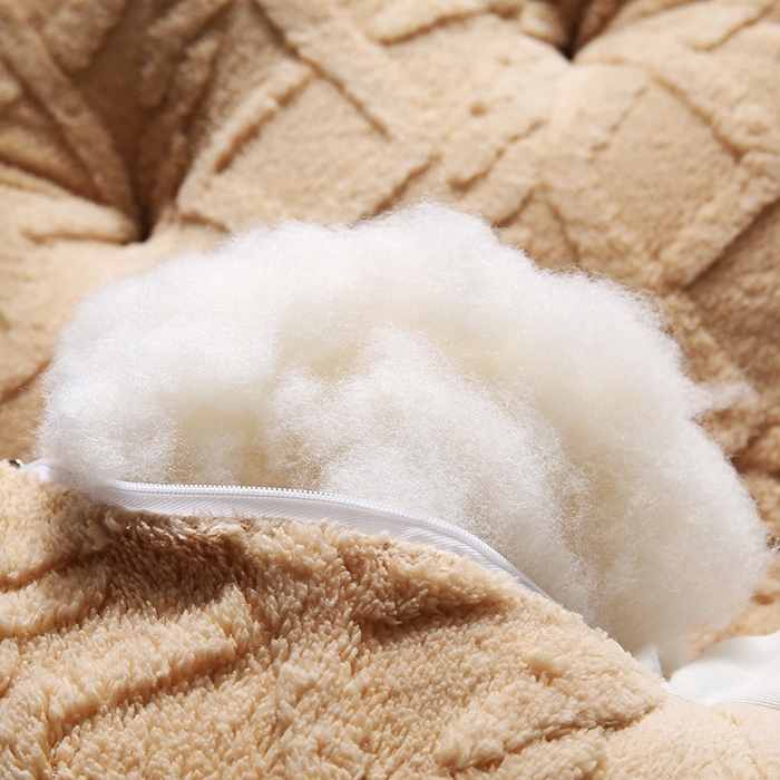 91家纺网 家纺一手货源 找家纺 永光家居 2025新款塔芙绒皇冠靠背 床头靠垫抱枕榻榻米靠枕（专利款 不供多多） 咖醇雅