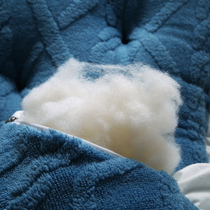 91家纺网 家纺一手货源 找家纺 永光家居 2025新款塔芙绒皇冠靠背 床头靠垫抱枕榻榻米靠枕（专利款 不供多多） 蓝静澜