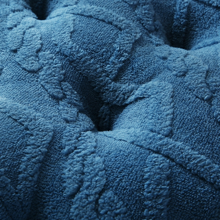 91家纺网 家纺一手货源 找家纺 永光家居 2025新款塔芙绒皇冠靠背 床头靠垫抱枕榻榻米靠枕（专利款 不供多多） 蓝静澜