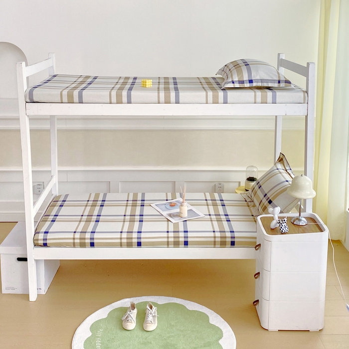 91家纺网 家纺一手货源 找家纺 春皖家纺 2025新款学生季全棉纯棉13070印花单床笠 床笠单件 瑞格聚福