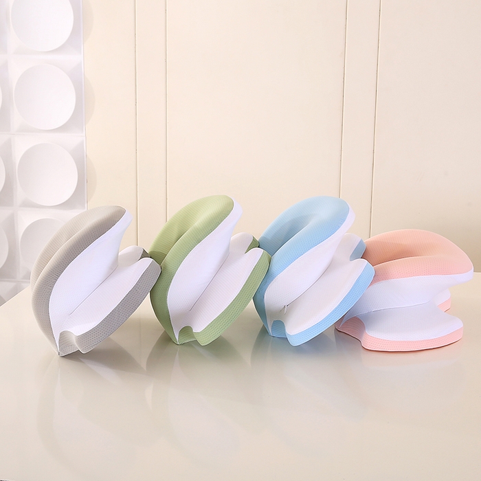 91家纺网 家纺一手货源 找家纺 永光家居 2025新款匠心蝴蝶U型凉感午睡枕 记忆棉趴睡枕午休枕（不供多多） 组合图仅供参考