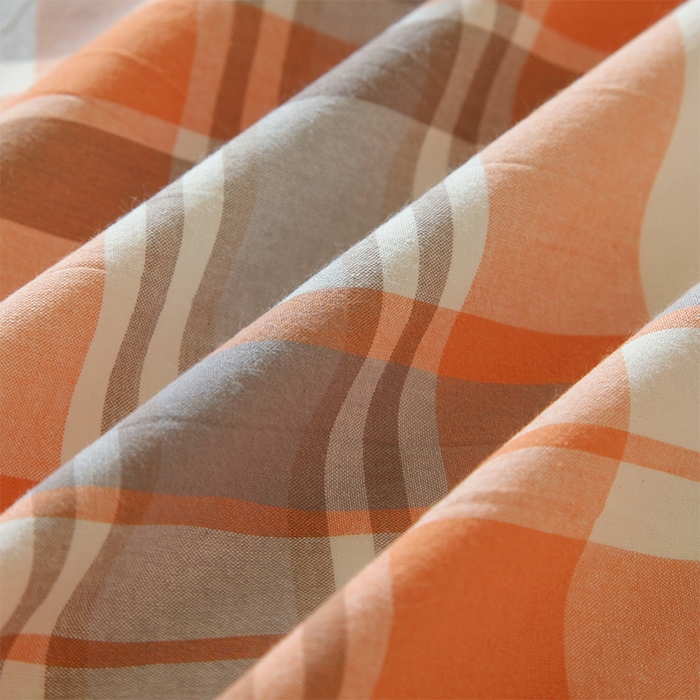 91家纺网 家纺一手货源 找家纺 春皖家纺 2025新款学生季全棉纯棉色织AB版水洗棉单品系列-单床单 床单单件 素雅-莱恩