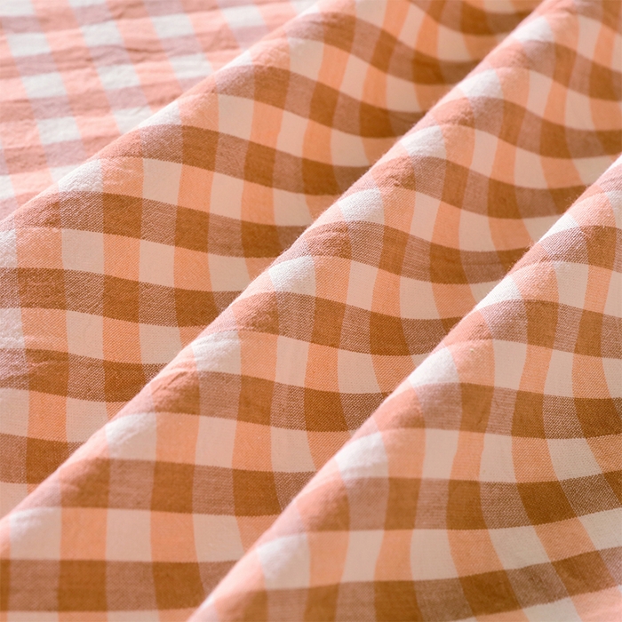 91家纺网 家纺一手货源 找家纺 春皖家纺 2025新款学生季全棉纯棉色织AB版水洗棉单品系列-单床单 床单单件 素雅-玉格