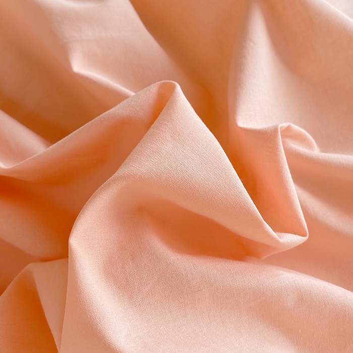 91家纺网 家纺一手货源 找家纺 春皖家纺 2025新款学生季A类双拼水洗棉小清新单品系列床单单件-单床单 素雅卡其