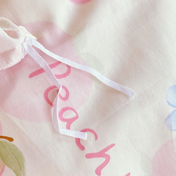 91家纺网 家纺一手货源 找家纺 春皖家纺 2025新款学生季全棉纯棉13070印花单床单 床单单件 松鼠摘桃