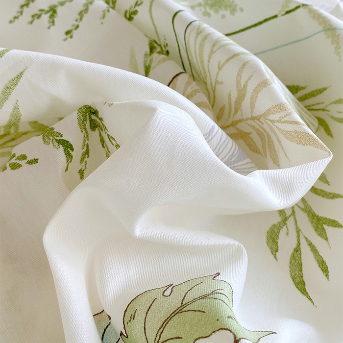 91家纺网 家纺一手货源 找家纺 春皖家纺 2025新款学生季全棉纯棉13070印花单床单 床单单件 仙草绮梦