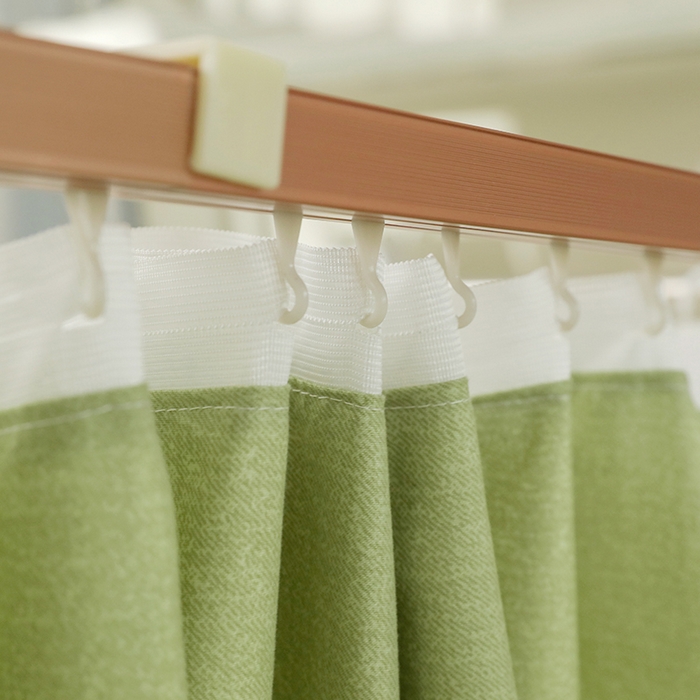 91家纺网 家纺一手货源 找家纺 都市缘蚊帐 2025新款学生宿舍导轨遮光床帘上下铺贴布卡通蚊帐0.8m 0.9m床 呆萌狗-豆绿