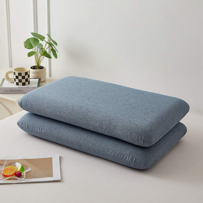 91家纺网 家纺一手货源 找家纺 翎盈家纺 2025款纯棉全棉水洗棉深睡枕专用枕套面包记忆枕枕头套枕套单品 艾兰