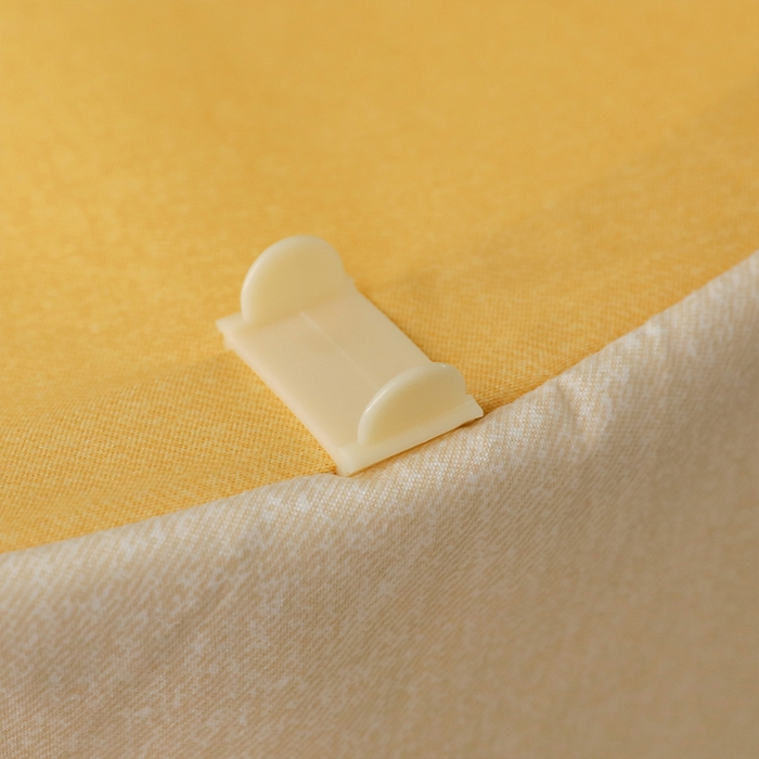 91家纺网 家纺一手货源 找家纺 都市缘蚊帐 2025新款学生宿舍导轨遮光床帘上下铺贴布卡通蚊帐0.8m 0.9m床 软萌兔-黄