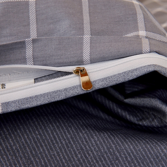 91家纺网 家纺一手货源 找家纺 水妙家纺 2025年新款A类全棉纯棉学生宿舍上下铺床笠六件套五件套 玛奇朵-灰