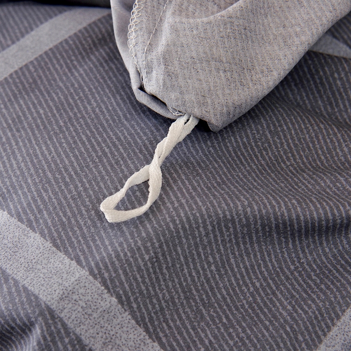 91家纺网 家纺一手货源 找家纺 水妙家纺 2025年新款A类全棉纯棉学生宿舍上下铺床笠六件套五件套 玛奇朵-灰