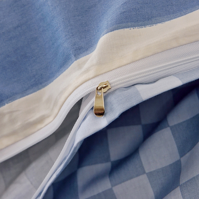 91家纺网 家纺一手货源 找家纺 水妙家纺 2025年新款A类全棉纯棉学生宿舍上下铺床笠六件套五件套 猫达人