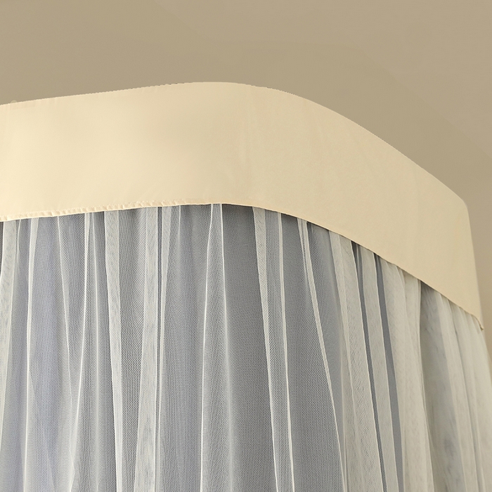 91家纺网 家纺一手货源 找家纺 都市缘蚊帐 2025新款学生宿舍导轨遮光床帘上下铺贴布卡通蚊帐0.8m 0.9m床 小白狗-藏青