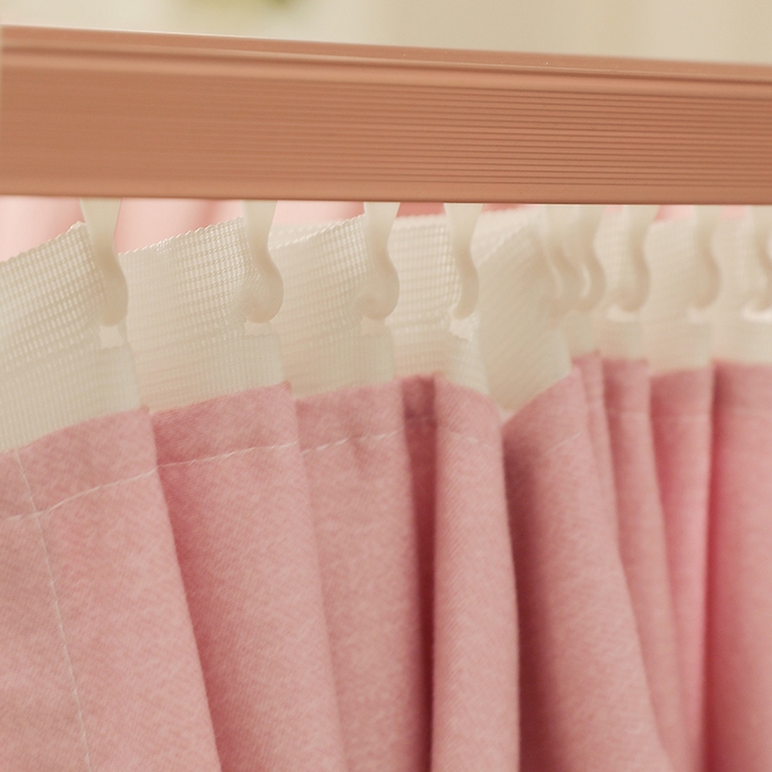 91家纺网 家纺一手货源 找家纺 都市缘蚊帐 2025新款学生宿舍导轨遮光床帘上下铺贴布卡通蚊帐0.8m 0.9m床 小白狗-粉