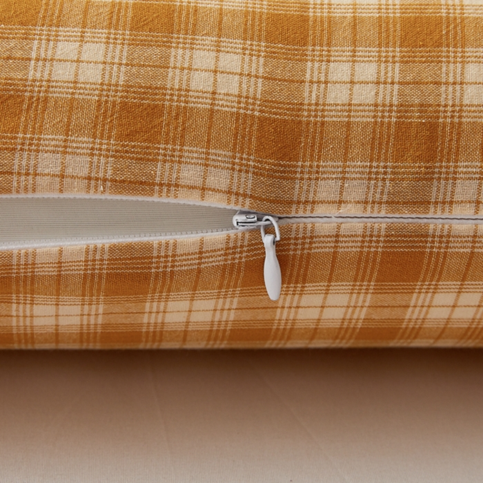 91家纺网 家纺一手货源 找家纺 翎盈家纺 2025款纯棉全棉水洗棉深睡枕专用枕套面包记忆枕枕头套枕套单品 尚品-黄