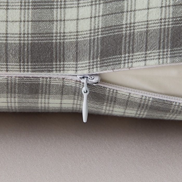 91家纺网 家纺一手货源 找家纺 翎盈家纺 2025款纯棉全棉水洗棉深睡枕专用枕套面包记忆枕枕头套枕套单品 尚品-灰