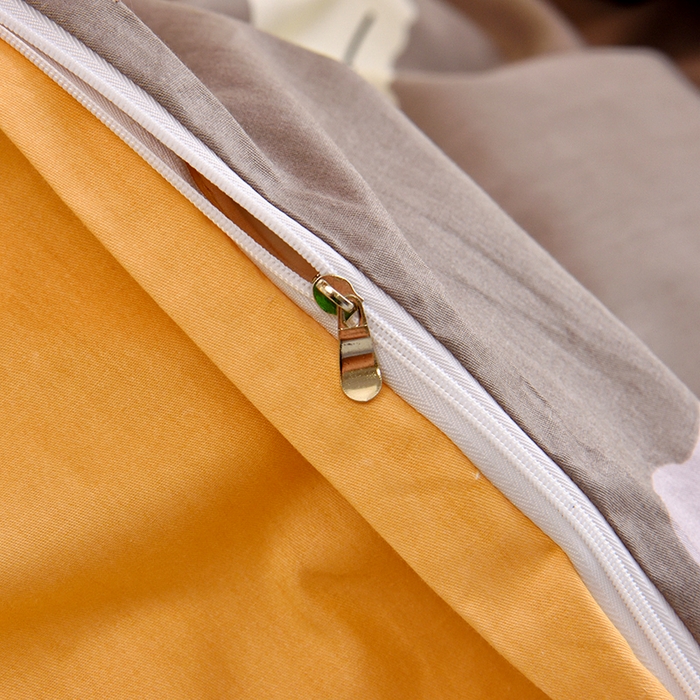 91家纺网 家纺一手货源 找家纺 水妙家纺 2025年新款A类全棉纯棉学生宿舍上下铺床笠六件套五件套 三角体-灰