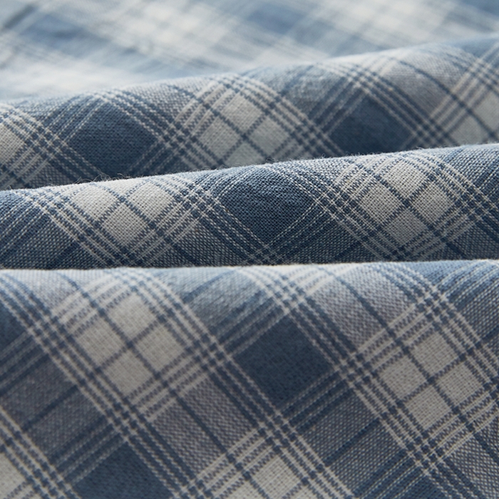 91家纺网 家纺一手货源 找家纺 翎盈家纺 2025款纯棉全棉水洗棉深睡枕专用枕套面包记忆枕枕头套枕套单品 尚品-蓝