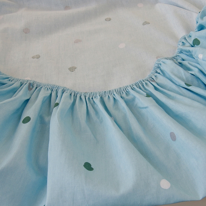 91家纺网 家纺一手货源 找家纺 水妙家纺 2025年新款A类全棉纯棉学生宿舍上下铺床笠六件套五件套 星耀皇冠-灰