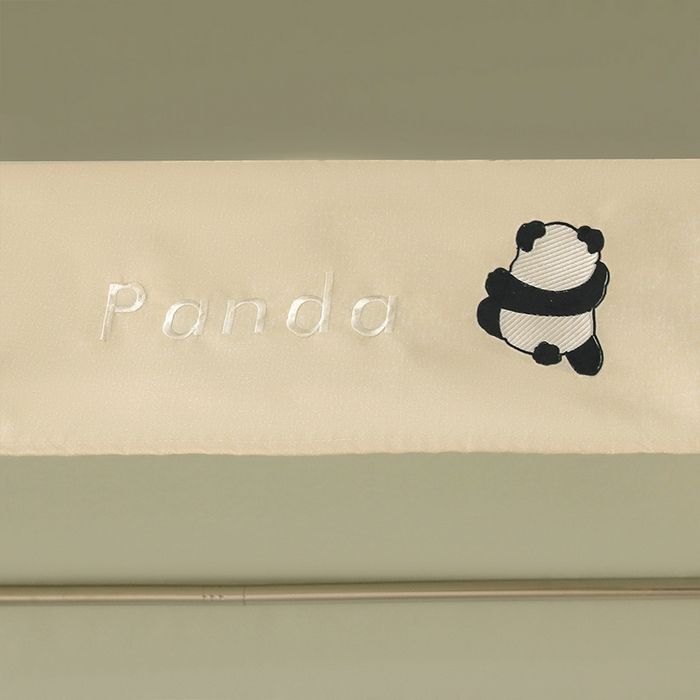 91家纺网 家纺一手货源 找家纺 都市缘蚊帐 2025新款学生宿舍导轨遮光床帘上下铺贴布卡通蚊帐0.8m 0.9m床 熊猫圆圆-豆绿