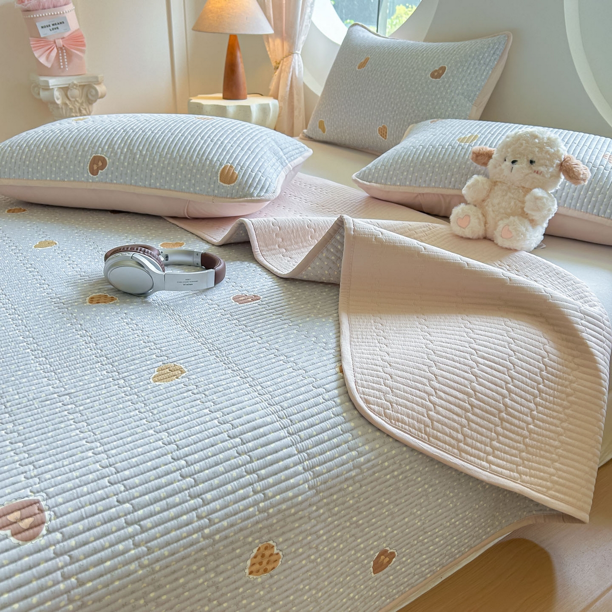 91家纺网 家纺一手货源 找家纺 （总）恒尚居2025新款春秋纯棉床盖全棉印花床单床垫床褥垫-跑量（四季款）