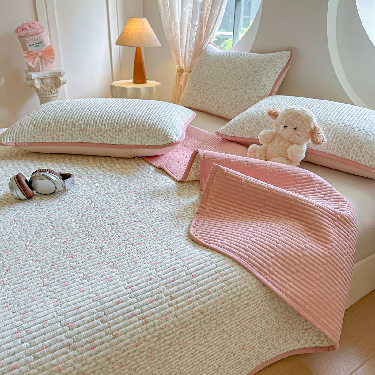 91家纺网 家纺一手货源 找家纺 （总）恒尚居2025新款春秋纯棉床盖全棉印花床单床垫床褥垫-跑量（四季款）