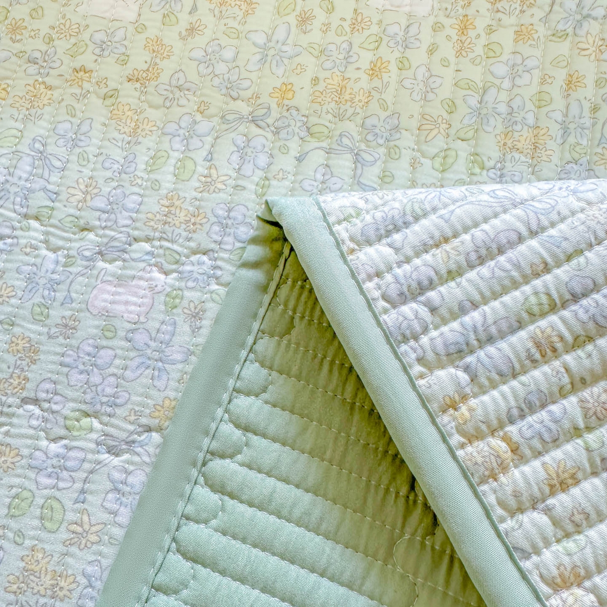 91家纺网 家纺一手货源 找家纺 恒尚居2025新款春秋纯棉床盖全棉印花床单床垫床褥垫-跑量（四季款） 纯棉四季款-丁香花开