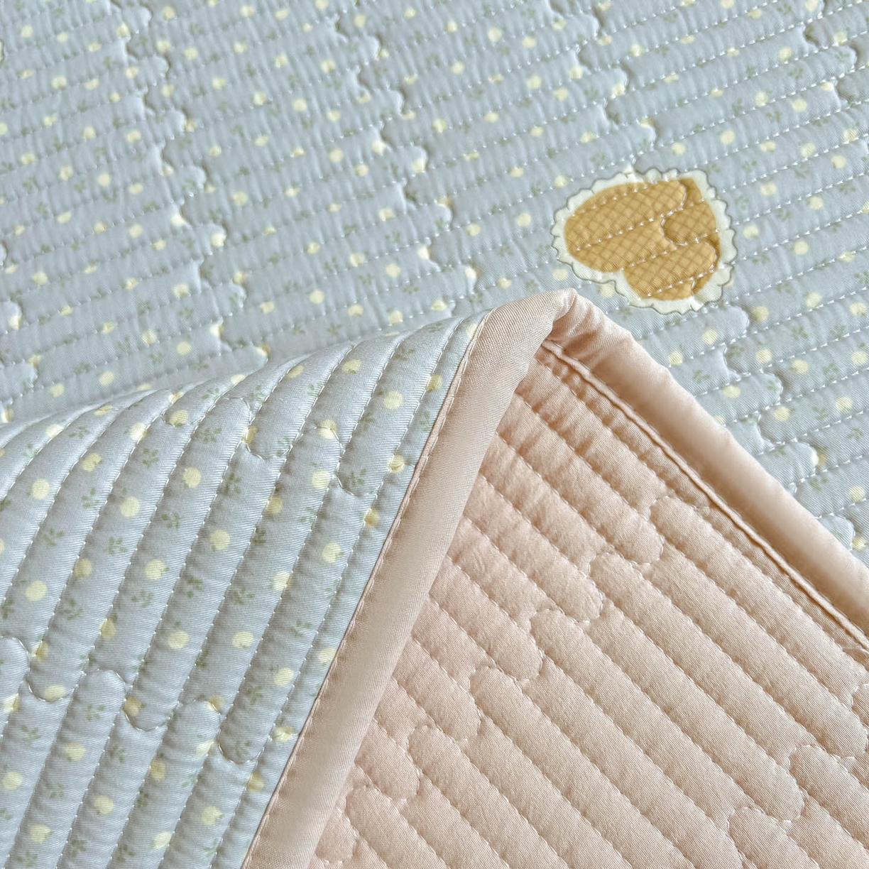 91家纺网 家纺一手货源 找家纺 恒尚居2025新款春秋纯棉床盖全棉印花床单床垫床褥垫-跑量（四季款） 纯棉四季款-绮陌